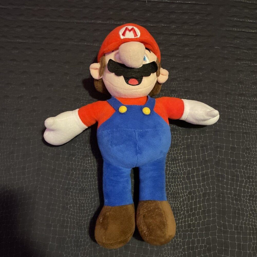 Nintendo Super Mario Bros Mario Plush Approx 13 Inch Official Licensed Toy